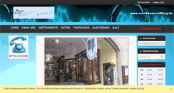Desktop Screenshot of musikhaus-vollberg.de